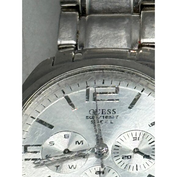 guess steel men's watch 50 meters 165 feet water resistant made in Japan READ - Picture 3 of 11